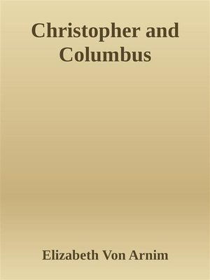 cover image of Christopher and Columbus